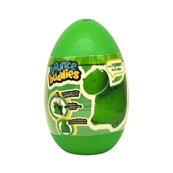 Bounce Buddies Dinosaur T-Rex: Tommy The T-Rex Ride On Inflatable Bouncer - Picture 9 of 9